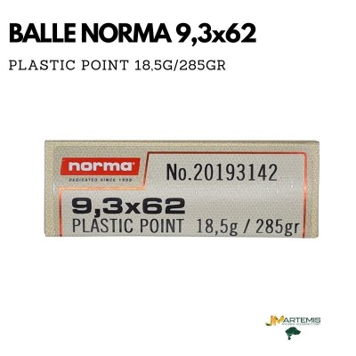 NORMA 9,3x62 PLASTIC POINT