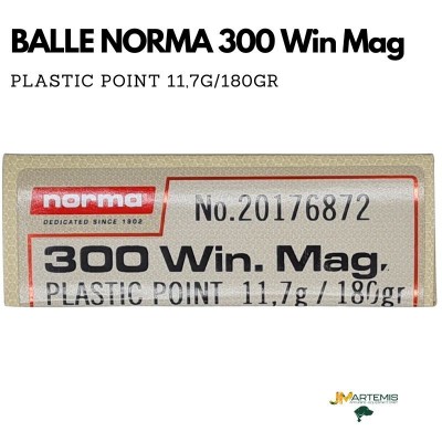 NORMA 300 WIN MAG PLASTIC POINT