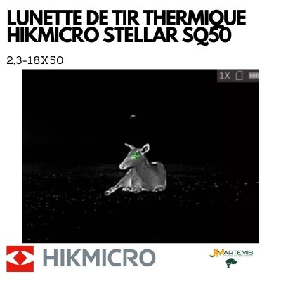LUNETTE DE TIR THERMIQUE NOCTURNE HIKMICRO STELLAR SQ50