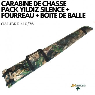 CARABINE DE CHASSE PACK YILDIZ SILENCE + FOURREAU + BOITE DE BALLE CALIBRE 410
