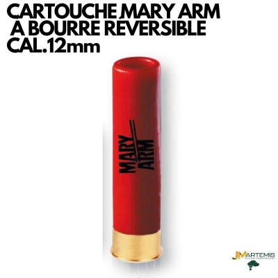 CARTOUCHE À BOURRE RÉVERSIBLE MARY ARM CAL. 12mm