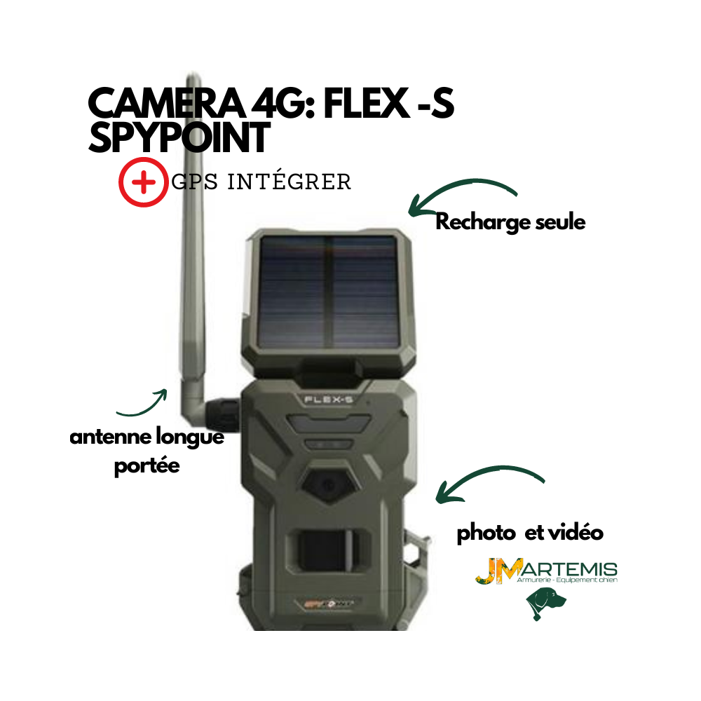 CAMERA DE CHASSE 4G: FLEX-S SPYPOINT PHOTOS ET VIDEOS