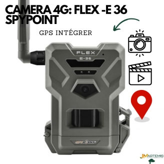 CAMERA DE CHASSE 4G: FLEX-E-36 SPYPOINT PHOTOS ET VIDEOS