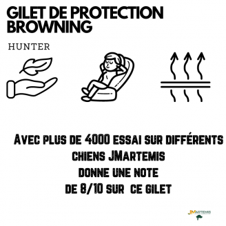 GILET DE PROTECTION POUR CHIEN BROWNING HUNTER M/F
