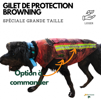 GILET DE PROTECTION POUR CHIEN GRANDE TAILLE