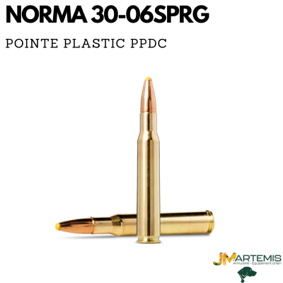 BALLE DE CARABINE NORMA 30.06 SPRG POITE PLASTIC JAUNE PPDC