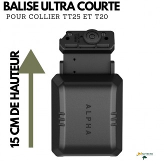 BALISE GPS POUR COLLIER GARMIN TT25-T20  ULTRA COURTE