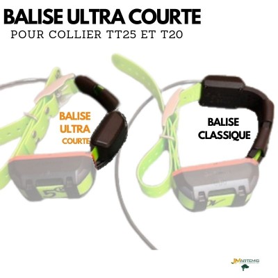 BALISE GPS POUR COLLIER GARMIN TT25-T20  ULTRA COURTE