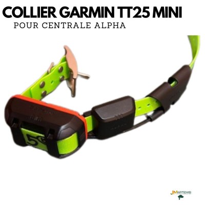 COLLIER GARMIN TT25 MINI repérage et dressage