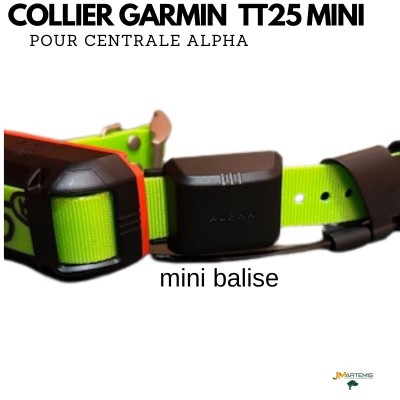 COLLIER GARMIN TT25 MINI repérage et dressage