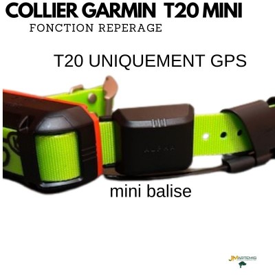 NOUVEAU COLLIER GARMIN T20 mini repérage