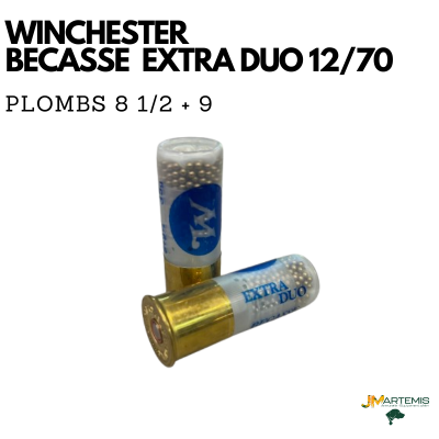 cartouches spéciale bécasse winchester extra duo cal12