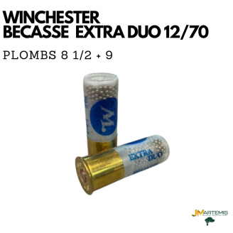 cartouches spéciale bécasse winchester extra duo cal12