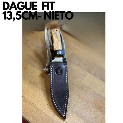 DAGUE DE CHASSE -FIT-BOIS OLIVIER- NIETO