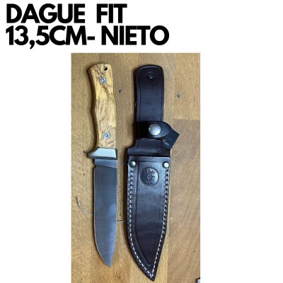 DAGUE DE CHASSE -FIT-BOIS OLIVIER- NIETO