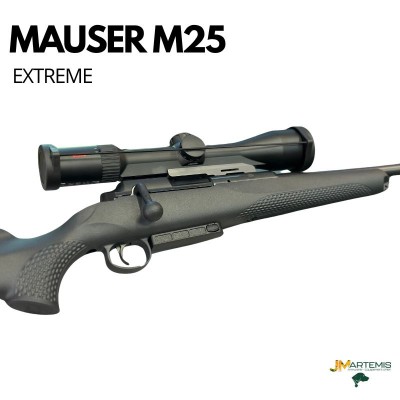 Nouvelle Carabine linéaire MAUSER M25 EXTREME AVEC LUNETTE MINOX RS4 2.5-10x50